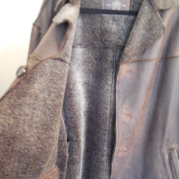 VINTAGE Guess Suede Leather Jacket - Picture 7 of 7